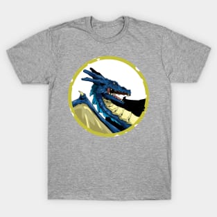 Cartoon Blue Dragon T-Shirt